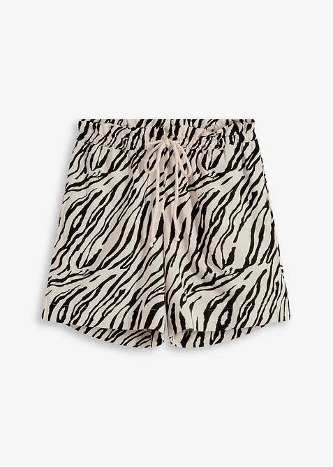 Shorts paper bag con cordoncino, bonprix