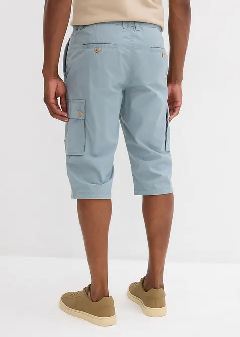 Bermuda cargo in puro cotone, regular fit, bonprix