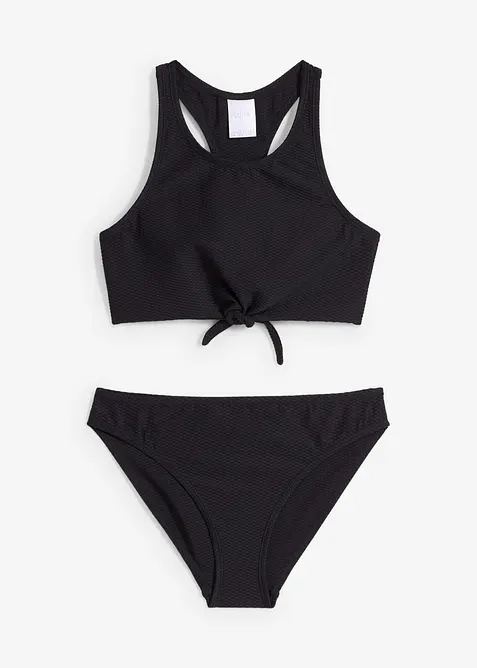 Bikini in tessuto strutturato (set 2 pezzi), bonprix