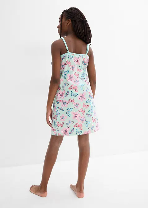 Camicia da notte con cotone biologico morbido (pacco da 2), bonprix