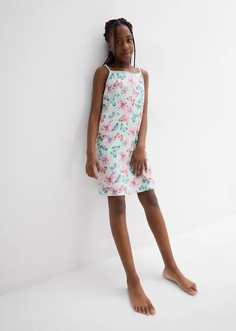 Camicia da notte con cotone biologico morbido (pacco da 2), bonprix