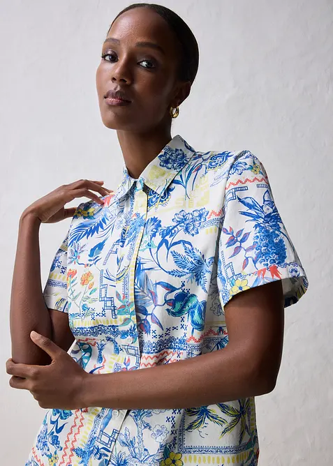 Camicia misto seta, bonprix