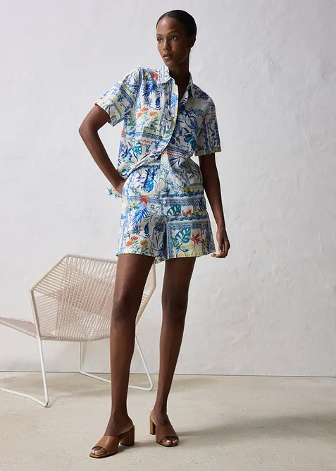 Shorts in misto seta, bonprix