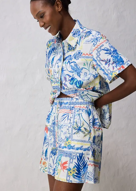 Shorts in misto seta, bonprix