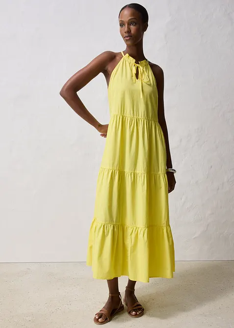 Abito misto seta, bonprix