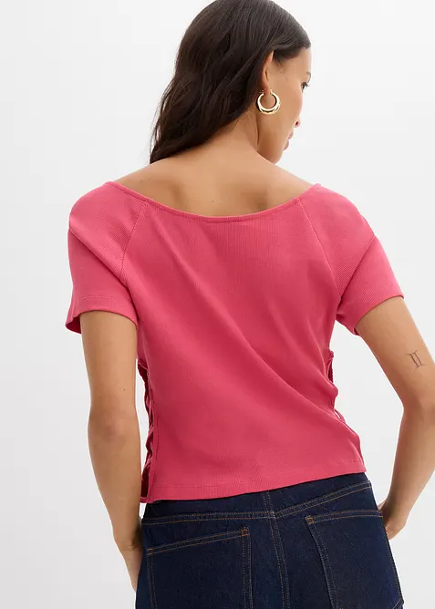 Maglia aderente in puro cotone biologico, bonprix