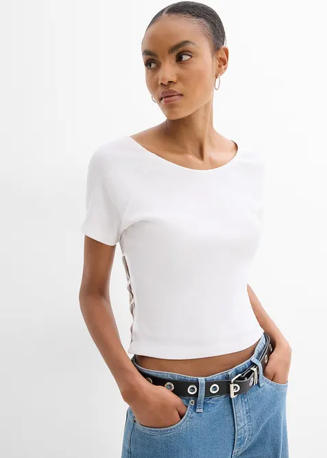 Maglia aderente in puro cotone biologico, bonprix