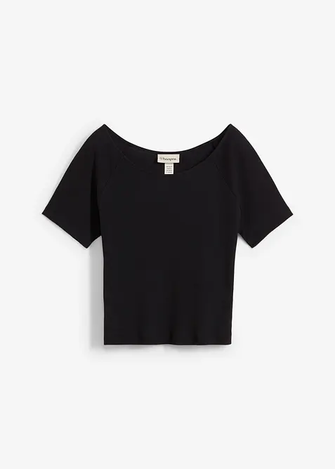 Maglia aderente in puro cotone biologico, bonprix