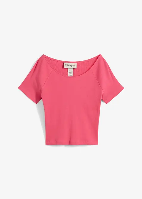 Maglia aderente in puro cotone biologico, bonprix