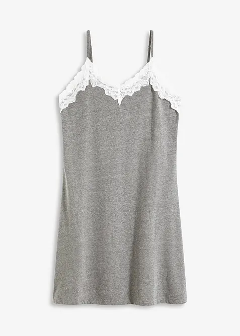 Camicia da notte con spalline sottili, bonprix