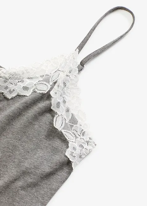 Camicia da notte con spalline sottili, bonprix