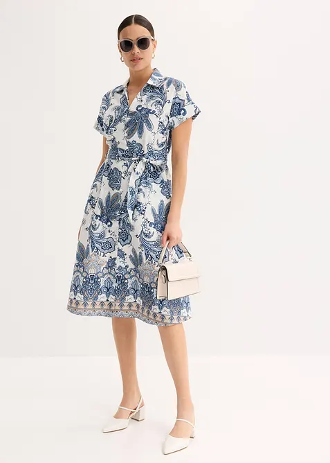 Abito con cintura da annodare, bonprix