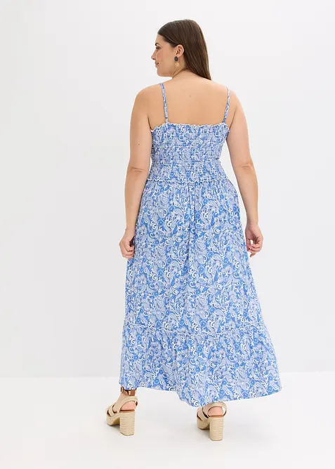 Abito con spalline in misto viscosa, bonprix