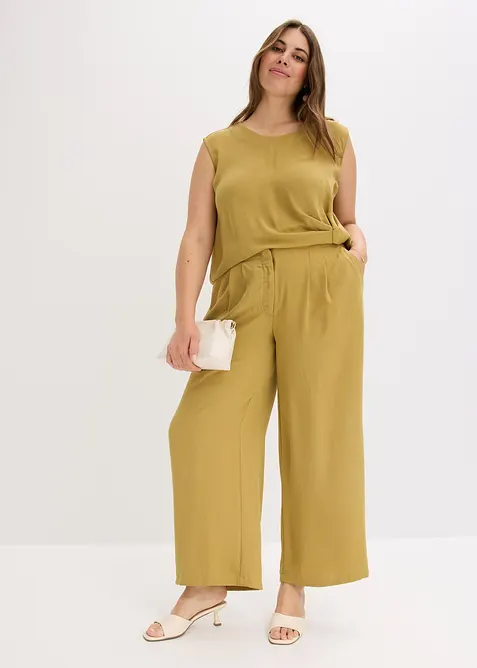 Pantaloni testurizzati, bonprix