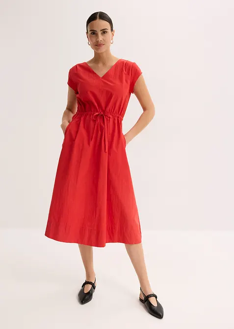 Abito in popeline di cotone, bonprix