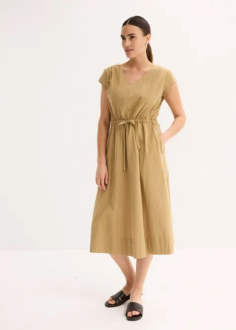 Abito in popeline di cotone, bonprix