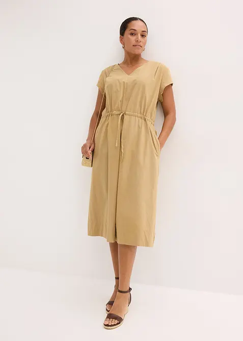 Abito in popeline di cotone, bonprix