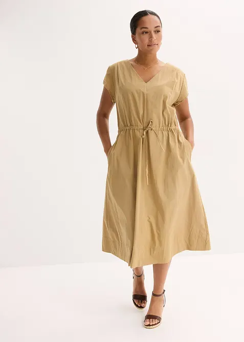 Abito in popeline di cotone, bonprix