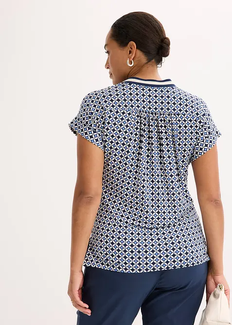 Top in misto viscosa fluido, bonprix