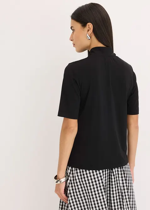 Maglia con collo a calice, bonprix