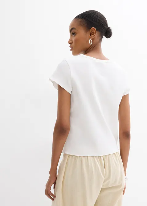T-shirt in puro cotone biologico, bonprix