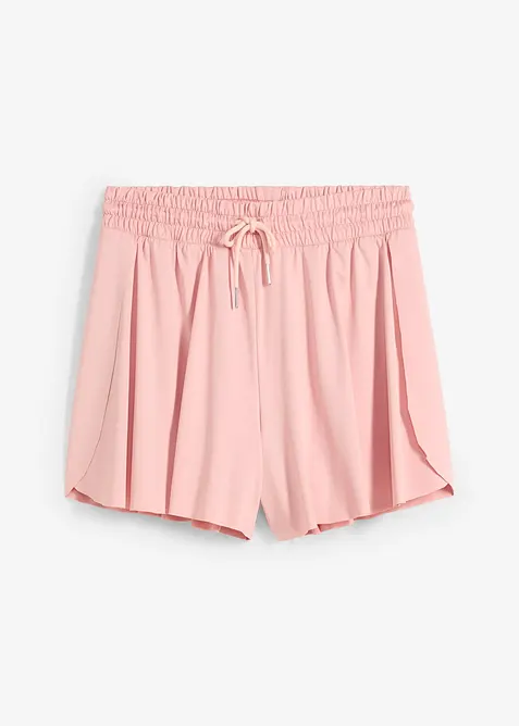 Shorts stile tennis con elastico in vita, bonprix