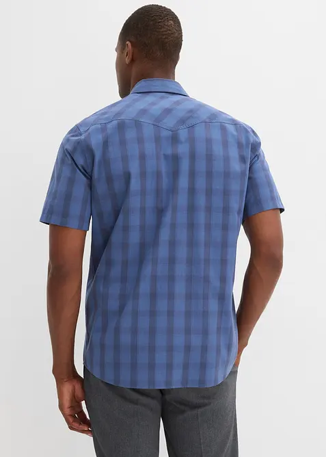 Camicia a maniche corte in puro cotone, bonprix