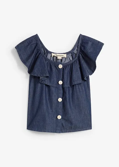 Top in cotone fluente, bonprix