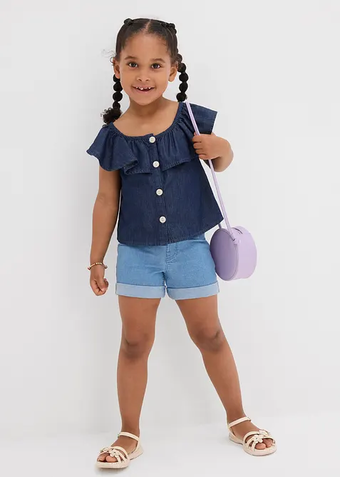 Top in cotone fluente, bonprix