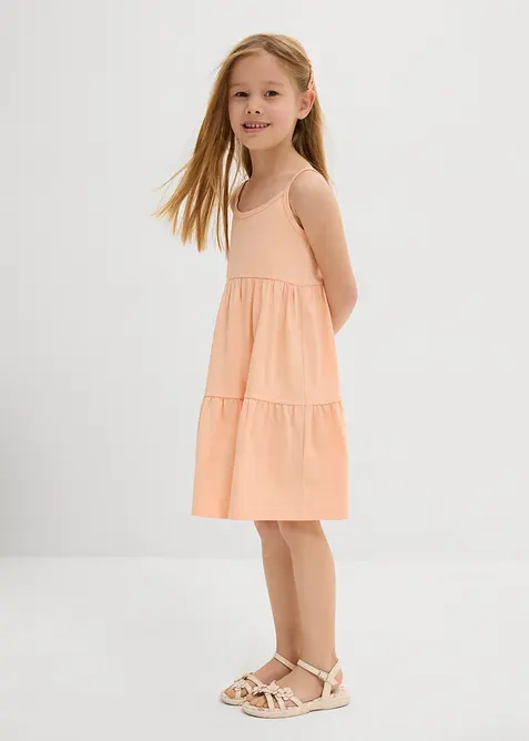 Abito in jersey di puro cotone biologico (pacco da 2), bonprix