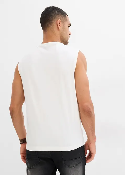 Canotta con effetto lavato (pacco da 2), bonprix