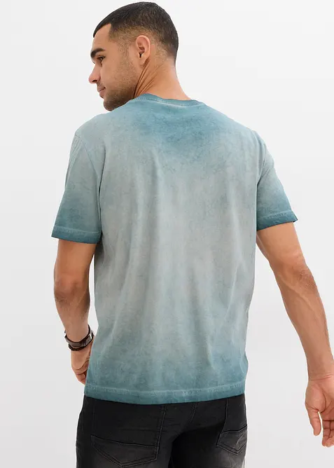T-shirt in puro cotone biologico effetto lavato, bonprix