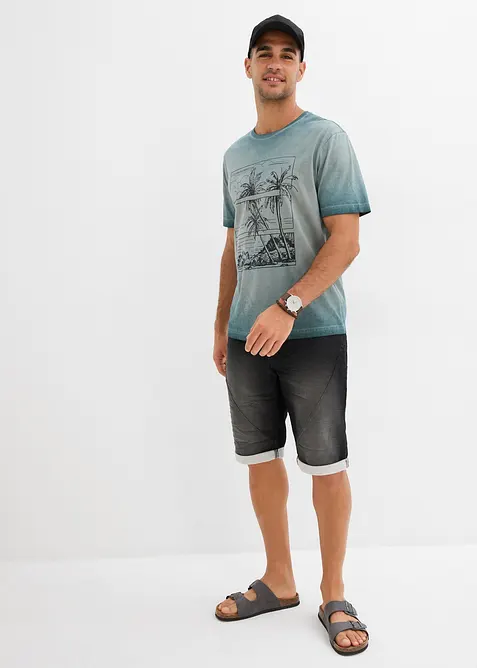 T-shirt in puro cotone biologico effetto lavato, bonprix