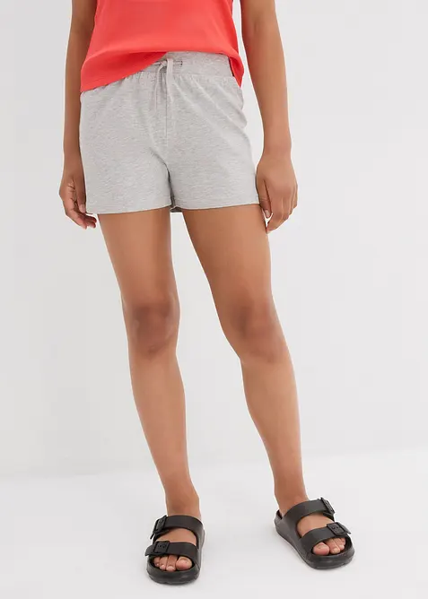 Shorts in jersey di puro cotone biologico (pacco da 3), bonprix
