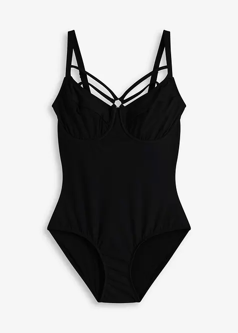 Costume intero minimizer con ferretto ed effetto modellante leggero, bonprix