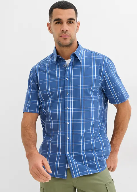 Camicia a maniche corte in puro cotone, bonprix