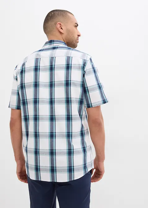 Camicia a maniche corte in puro cotone, bonprix