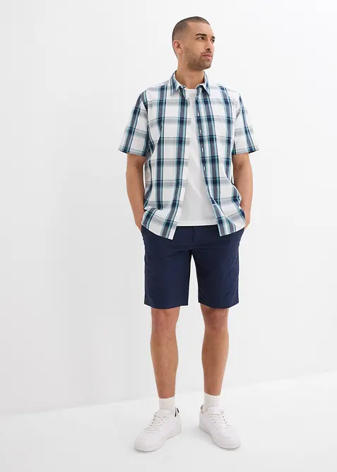 Camicia a maniche corte in puro cotone, bonprix