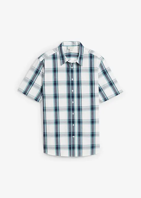 Camicia a maniche corte in puro cotone, bonprix