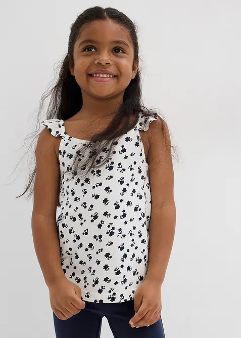 Top in puro cotone biologico (pacco da 2), bonprix