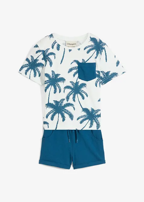 T-shirt e pantaloni corti (set 2 pezzi), bonprix
