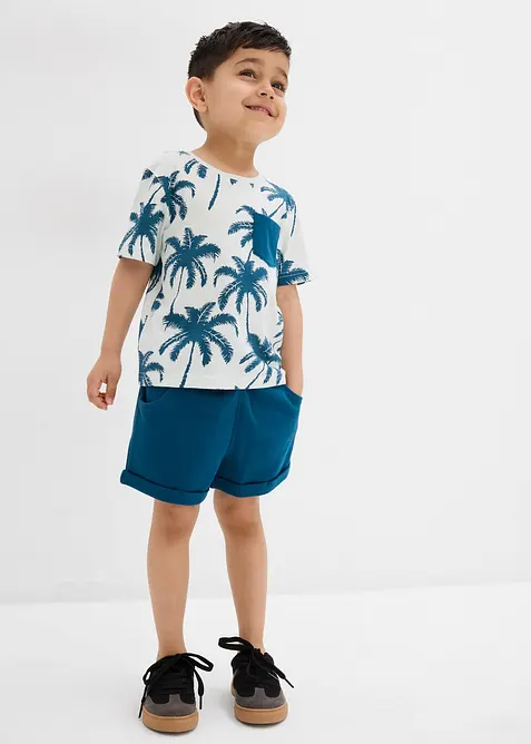 T-shirt e pantaloni corti (set 2 pezzi), bonprix