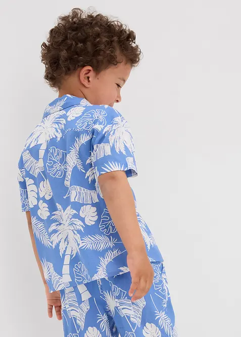 Camicia a maniche corte in morbida viscosa, bonprix