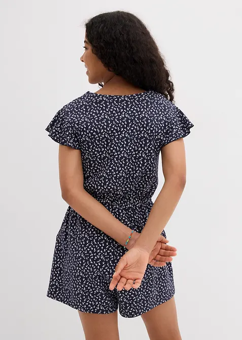 Tuta in jersey di cotone biologico elasticizzato, bonprix