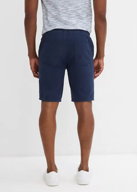Bermuda con elastico in vita in puro cotone, regular fit, bonprix