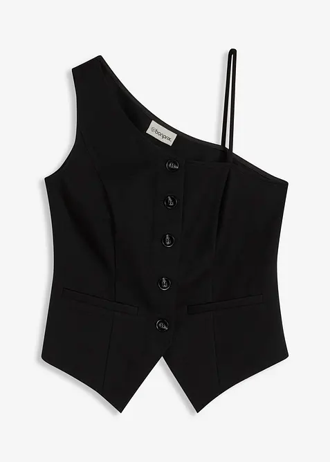 Gilet con abbottonatura, bonprix