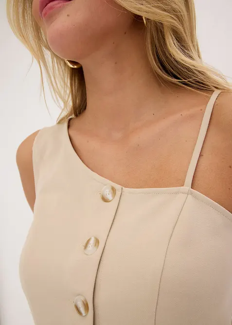 Gilet con abbottonatura, bonprix