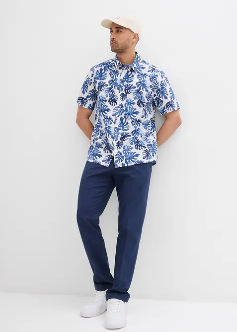 Camicia a maniche corte in puro cotone, bonprix