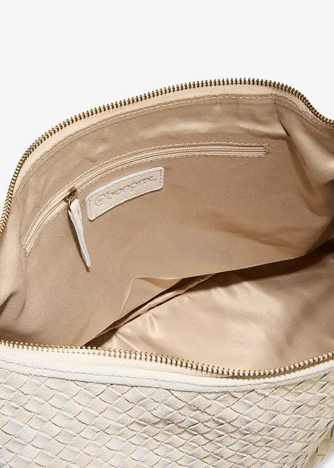 Borsa shopper in similpelle, bonprix