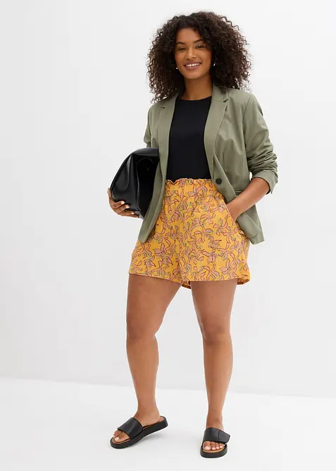 Shorts in misto cotone e viscosa, bonprix